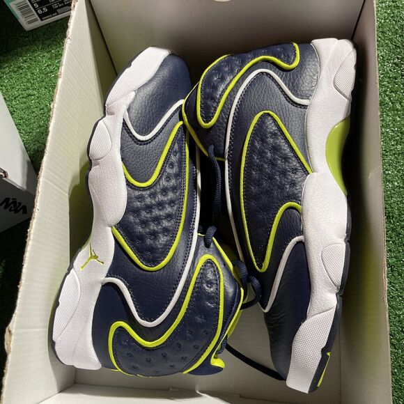 Air Jordan OG Venom Green-White Basketball Shoe CW0907-400 Wmns Size 10.5 No Lid - Picture 2 of 7